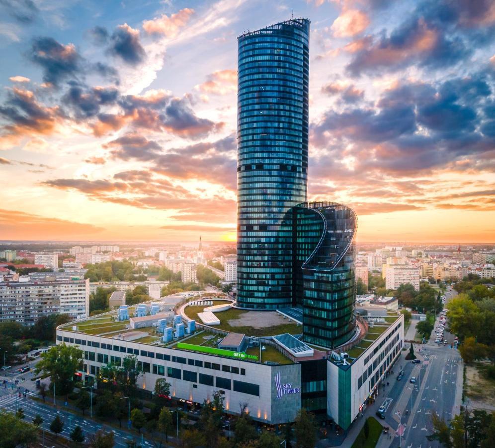 ורוצלב Apartamenty Sky Tower מראה חיצוני תמונה