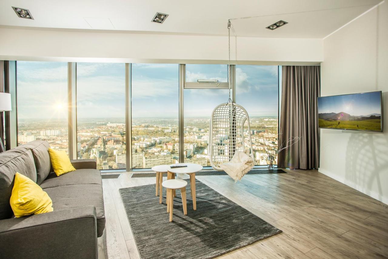 ורוצלב Apartamenty Sky Tower מראה חיצוני תמונה