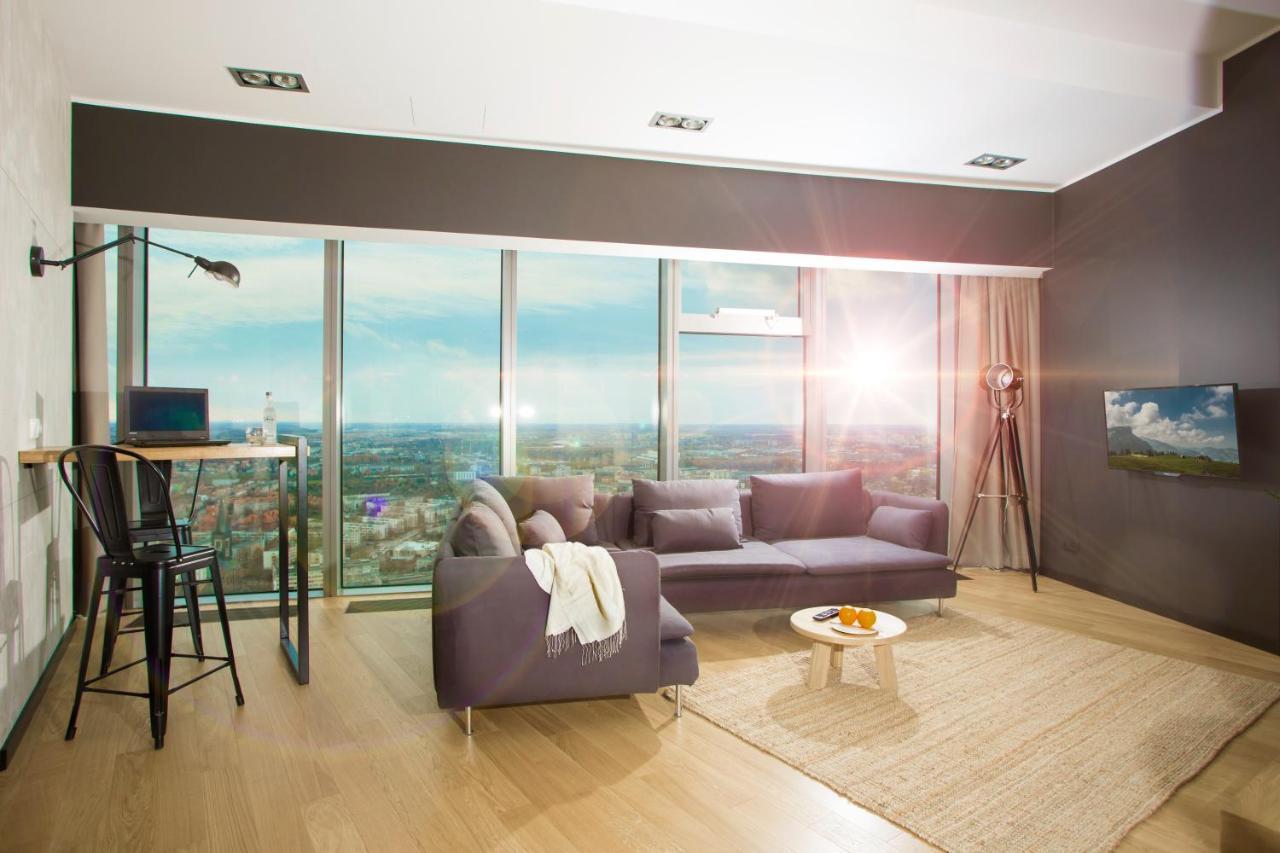 ורוצלב Apartamenty Sky Tower מראה חיצוני תמונה