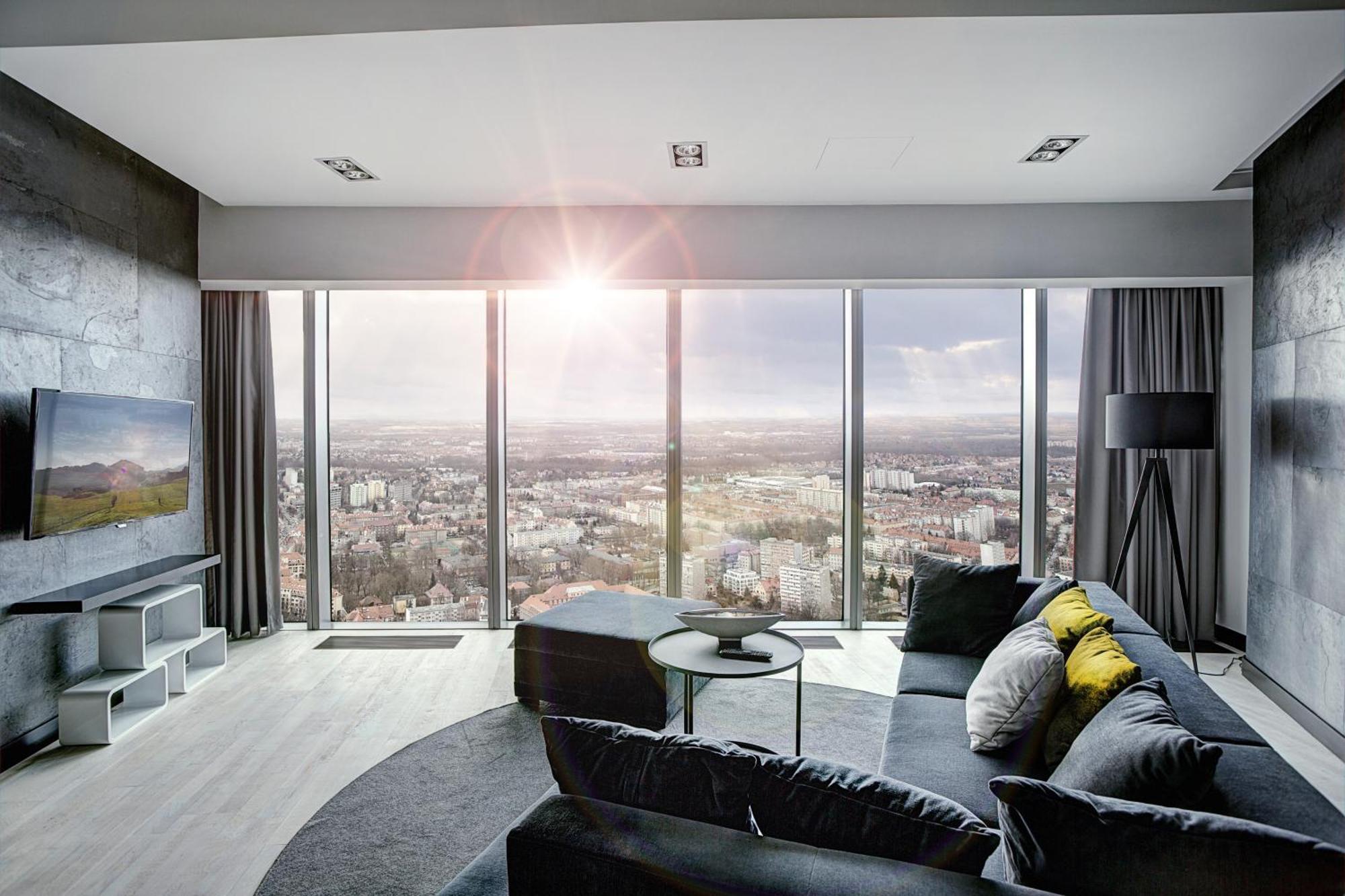 ורוצלב Apartamenty Sky Tower מראה חיצוני תמונה